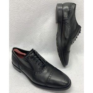 Cole Haan Men's Grand OS Oxford Cap Toe Dress Shoes Solid Brown Size 10M  C23756